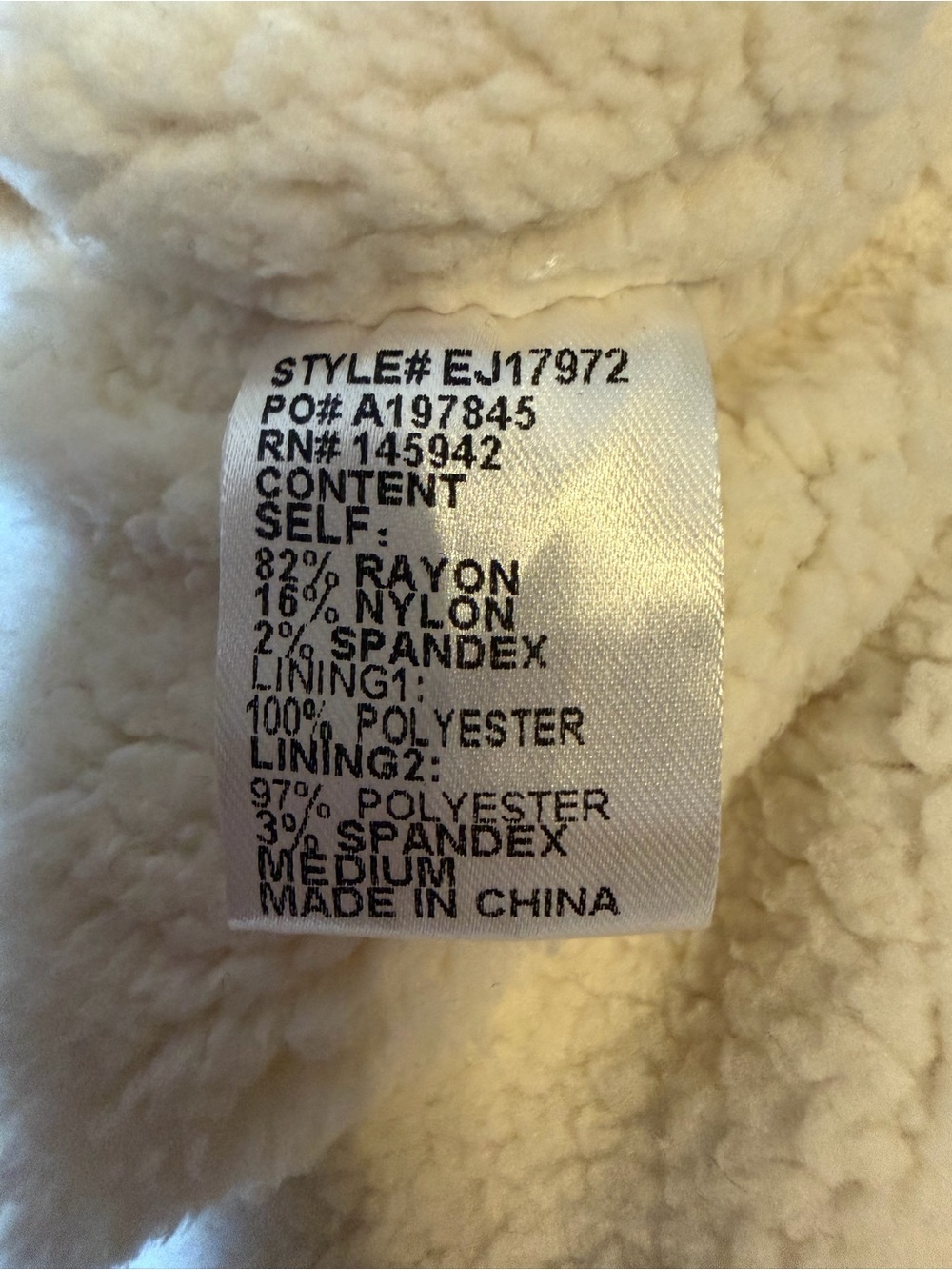 Eden Society NWT Pink Sherpa Lined Utility Parka Jacket Hooded Size M - Picture 12 of 14